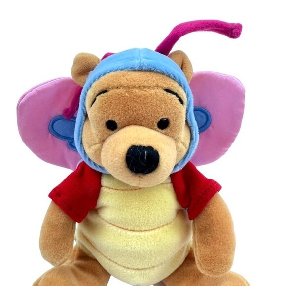 Disney Other - The Walt Disney Company Butterfly Pooh Bear Easter 2000 Collectible Plush 7"